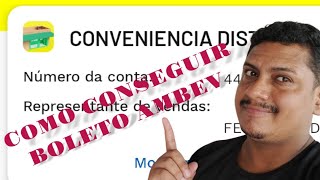 COMO CONSEGUIR BOLETO DA AMBEV/ CONVENIÊNCIA/ DISTRIBUIDORA/ ADEGA