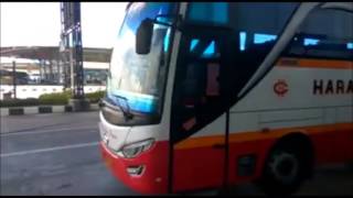 Om Telolet Om Bus Harapan Jaya Di Terminal Pulogebang