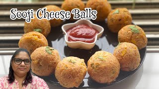 Kids Tiffin Recipe/Sooji Cheese Balls/ Evening Snacks