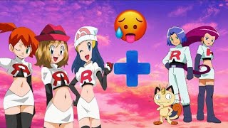 Pokegirls team rocket mode🥵||Pokegirl in team rocket uniform||#pokegirls#pokemon #viralvideos#anime