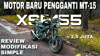 MODIFIKASI YAMAHA XSR155 SIMPLE GANTENG