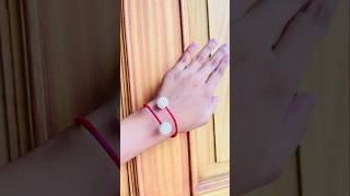 DIY Bracelet making at home😱//#bracelet #craft #craft #like #subscribe #handmade @crafterdebika