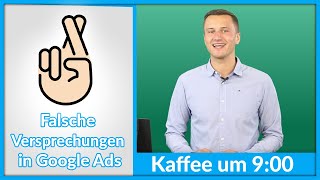 Falsche Versprechungen machen in den Google-Ads-Anzeigen