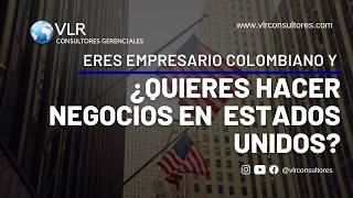 ¿Quieres hacer NEGOCIACIONES EN ESTADOS UNIDOS?