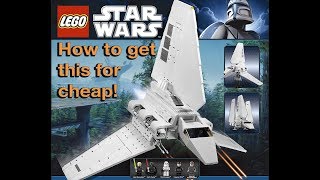 How to get a LEGO UCS Imperial Shuttle set for cheap - Part 1