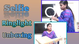 || Best affordable selfie ringlight with tripod || Review and unboxing ||