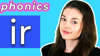 Adult Phonics: ir sound/words - digraph