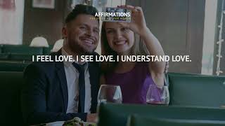 I am attracting my true love.1 hour affirmations for attracting love. Affirmations for every day