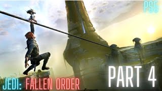 Star Wars Jedi : Fallen Order - Part 4- Bogano -PS5 GAMEPLAY WALKTHROUGH