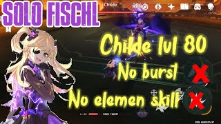 FISCHL (80) VS CHILDE (80) - NEW WEEKLY BOOS | GENSHIN IMPACT