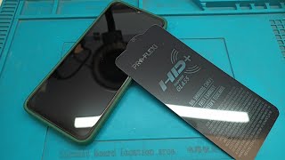 how to put tempered glass on mobile at home " | Tempered Glass installation any phones at home