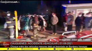 Accidente vehicular Cauquenes 01-08-21