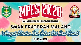 Pembukaan Masa Pengenalan Lingkungan Sekolah Tahun ajaran 2020/2021