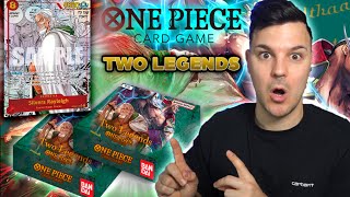 NUEVA Coleccion ONE PIECE OP08 Two Legends Apertura de 2 Cajas