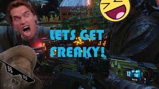 This get's weird...- Random COD Zombie Moments w/ Mask and Taco!