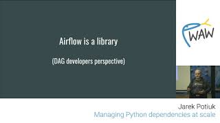 PyWaw #98 - Managing Python dependencies at scale