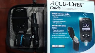 Como usar o Accu Chek Guide