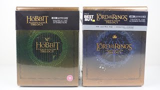 The Hobbit & The Lord of the Rings Trilogy 4K Extended and Theatrical Edition Unboxing