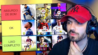 TIER LIST DE TODOS OS FIFAS!