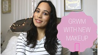 GRWM WITH NEW MAKEUP! | JASMIIIN JIMENEZ 💕