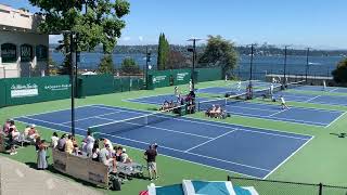 Washington State Open Women's Doubles Final 1st set pt.3