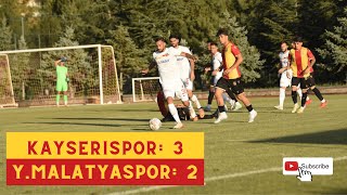 Kayserispor: 3 - Yeni Malatyaspor: 2 (Maç Özeti)