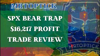 SPX Bear Trap Trade Review - 11NOV expiration