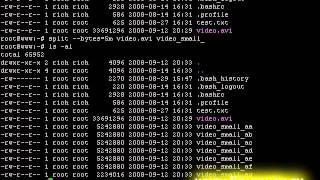 Уроки Linux - Разделяем большой файл на части