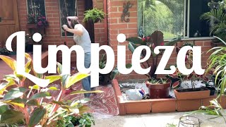 Limpieza / limpia conmigo / Aseo de la zona del frente/ #hogar