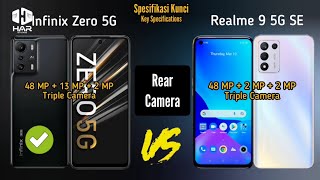 INFINIX ZERO 5G VS REALME 9 5G SE - DUEL PANAS🔥 SPESIFIKASI LENGKAP