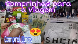 Comprinhas e preparativos para nossa Viagem! ✈️