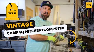 QUICK RIP: Vintage Compaq Presario Computer | eWaste Breakdown