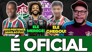 🚨AGORA É OFICIAL, REFORÇO NO FLUMINENSE OFICIALMENTE, FLU VENDEU JOGADOR, MARCELO HOMENAGEADO E MAIS