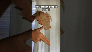 bang! // #dragonpuppets #papercraft #newtrend #viral