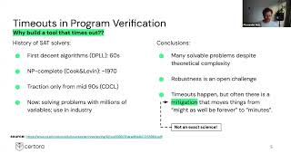 Webinar: How to Prevent Prover Timeouts