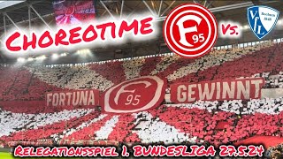 Fortuna Düsseldorf Choreo vs. Vfl Bochum 27.5.24 #choreo #relegation #bundesliga