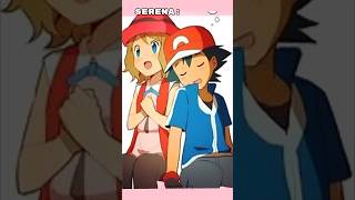 ash x serena😍||amourshipping#shorts #short #shortsfeed #youtubeshorts #ytfeed #viralshorts #anime