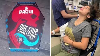 ALMOST KILLED MY GF! shoutsout to @paqui for sending me onechip@hottestchip (it's haaat! 🥵)