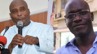 Choc Abass FALL Borom Dakar contre Barth Ndananu Ndakaru Soulyemane Aliou Diallo appelle au calme