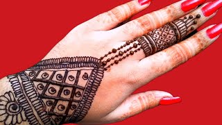 Simple and beautiful mehndi design |stylish back hand mehndi design |Latest mehndi design |mehndi