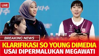 MEMANAS.! SO YOUNG KLARIFIKASI SAAT DIPERMALUKAN MEGAWATI HANGESTRI DIDEPAN PUBLIK (KENAPRANK)