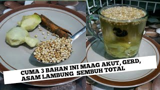 Cara Membuat Obat Asam Lambung Herbal 2021 (Resep JSR)