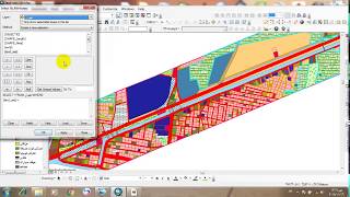 شرح كيفية استخراج المساحات لاستخدامات الأرض المختلفة Arc Gis 10.3 شرح د/ صلاح دياب