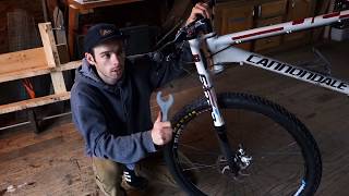 How to Easily Reset Cannondale lefty Fork - MTB Tutorial