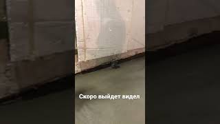 Скоро выйдет видео. Заливки пола как, я заливал пол по уровню. Это не обучающие видео.