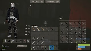 The loaded 100 Rocket Raid (Rust)