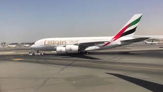 Time-lapse at the international Dubai Airport