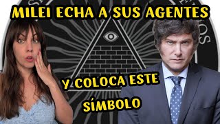 MILEI ECHA A SUS AGENTES DE INTELIGENCIA TRAS EL ATENTADO A TRUMP Y COLOCA UN MISTERIOSO SÍMBOLO