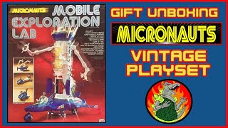 Vintage Micronauts Playset unboxing