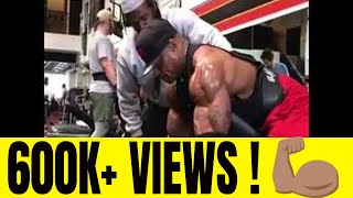 Biceps training with Charles Glass 2018 golds gym